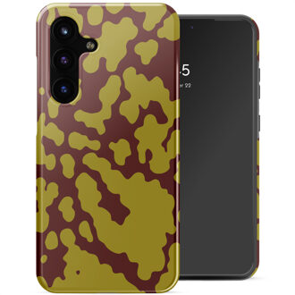 Selencia Vivid Backcover voor de Samsung Galaxy S25 FE - Moo'd Olive Dust Meerkleurig