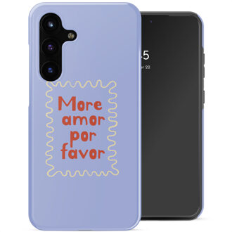 Selencia Vivid Backcover voor de Samsung Galaxy S25 FE - More Amor Meerkleurig