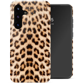 Selencia Vivid Backcover voor de Samsung Galaxy S25 FE - Wild Leo Meerkleurig