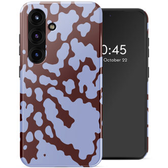 Selencia Vivid Backcover voor de Samsung Galaxy S25 - Moo'd Lavender Glow Meerkleurig