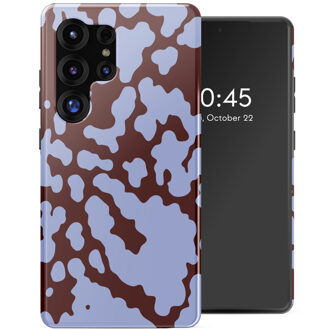 Selencia Vivid Backcover voor de Samsung Galaxy S25 Ultra - Moo'd Lavender Glow Meerkleurig