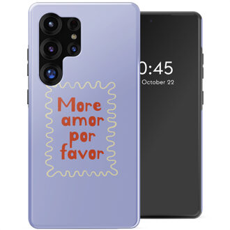 Selencia Vivid Backcover voor de Samsung Galaxy S25 Ultra - More Amor Meerkleurig