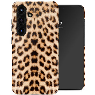 Selencia Vivid Backcover voor de Samsung Galaxy S25 - Wild Leo Meerkleurig