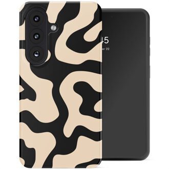 Selencia Vivid Backcover voor de Samsung Galaxy S26 - Art Wave Black Meerkleurig