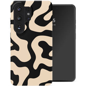 Selencia Vivid Backcover voor de Samsung Galaxy S26 Ultra - Art Wave Black Meerkleurig