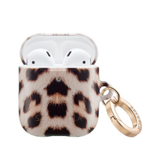 Selencia Vivid Case voor de Apple AirPods 1 / 2 - Wild Leo Meerkleurig - One size