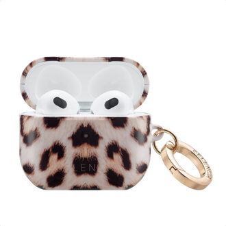 Selencia Vivid Case voor de Apple AirPods 3 - Wild Leo Meerkleurig - One size