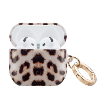 Selencia Vivid Case voor de Apple AirPods 4 - Wild Leo Meerkleurig - One size