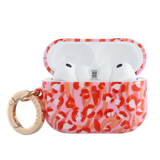 Selencia Vivid Case voor de  Apple Airpods Pro 3 - Wild Spots Lipstick Meerkleurig - One size