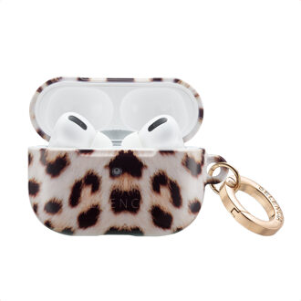 Selencia Vivid Case voor de Apple AirPods Pro - Wild Leo Meerkleurig - One size