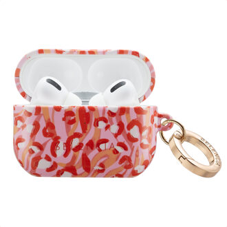 Selencia Vivid Case voor de Apple AirPods Pro - Wild Spots Lipstick Meerkleurig - One size