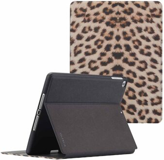 Selencia Vivid tablethoes voor de Apple iPad 6 (2018) 9.7 inch / iPad 5 (2017) 9.7 inch - Wild Leo Meerkleurig