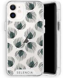 Selencia Zarya Fashion Extra Beschermende Backcover iPhone 12 Mini hoesje - Feathers