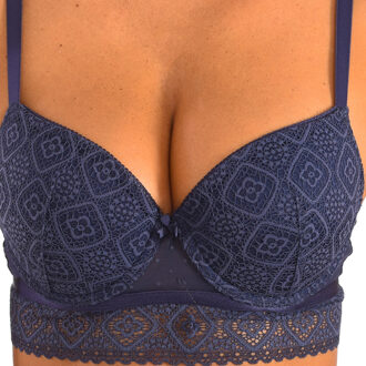 Selene Amaya damesbeha. Blauw - EU 65B / UK 30B