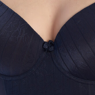 Selene BDVANESSA damesbody met beugel en cups Blauw - EU 80C /UK 36C