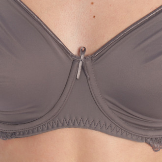 Selene DANIELLE Damen Bügel-BH ohne Polsterung Grijs - EU 95B /UK 42B