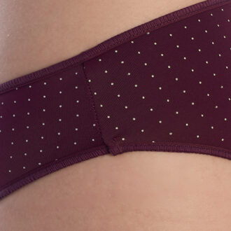 Selene GRETA Dames Klassiek Slipje Bordeaux - M