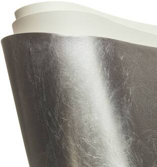 Selene Ionica - LED wandlamp met bladzilver bladzilver, wit gesatineerd