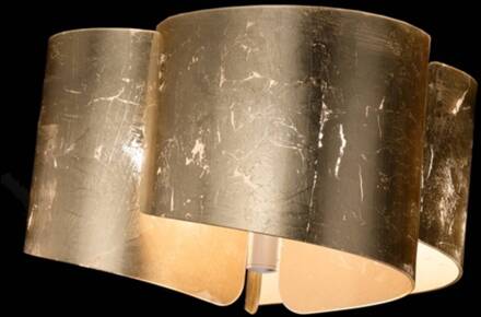 Selene Papiro plafondlamp, 3-lamps, goud