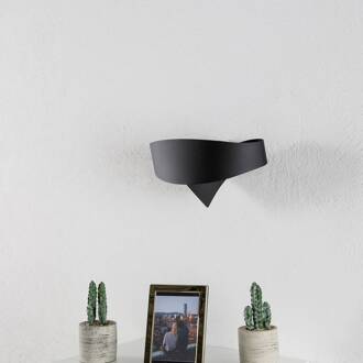 Selene Zwarte wandlamp Scudo