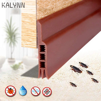 Self Adhesive Door Draft Stopper Under Door Draft Blocker Insulator Door Sweep Weather Stripping Noise Stopper Strong Adhesive