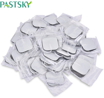 Self Adhesive Replacement Tens Electrode Pads Square 5*5 cm Nerve Muscle Stimulator Electric Digital Machine Massager Patch
