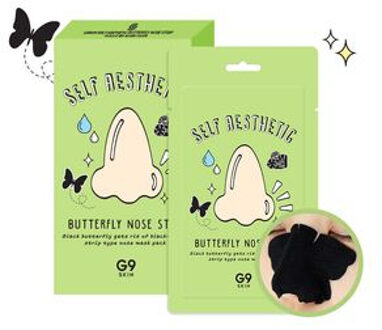 Self Aesthetic Butterfly Nose Strip 5pcs 5 pcs
