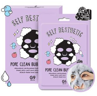 Self Aesthetic Pore clean Bubble Mask 5pcs 5 pcs