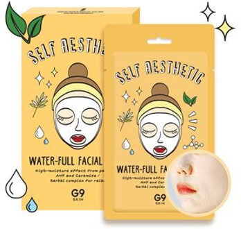 Self Aesthetic Water-full Facial Mask 5pcs 5 pcs