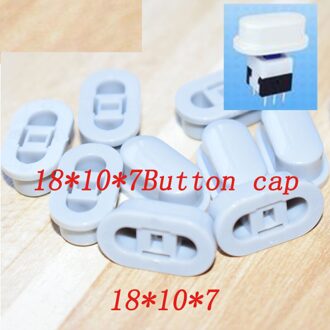 Self locking knop cap maat, 18*10*7 knop cap, 5.8/7/8/8.5 self lock switch knop blauw