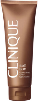 Self Sun Body Tinted Lotion Light-Medium 125 ml
