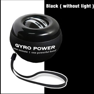 Self-Uitgangspunt Pols Power Hand Spier Ontspannen Spinning Pols Trainer Oefening Apparatuur Strengthener Met Led Licht Beige