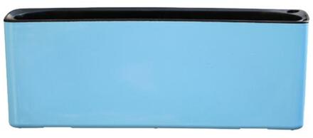 Self-watering Bloempot Indoor Groene Plant Vetplant Pot Desktop Tuin Potten Automatische Wateropname Bloem Planter blauw