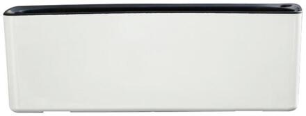 Self-watering Bloempot Indoor Groene Plant Vetplant Pot Desktop Tuin Potten Automatische Wateropname Bloem Planter wit