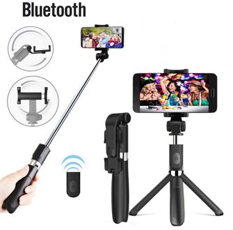 Selfie Sticks Bluetooth Selfie Stick Voor Mobiele Telefoon Monopod Met Afstandsbediening