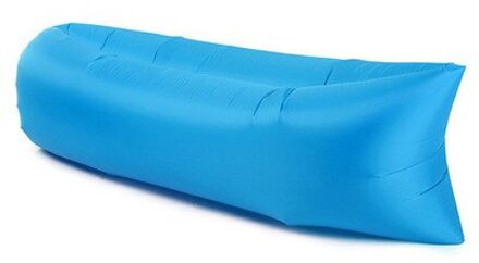 Selfree Outdoor Camping Opblaasbare Sofa Mat Lui Tas 3 Seizoen Ultralight Strand Slapen Air Bed Lounger Sport Camping Reizen blauw
