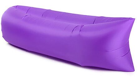 Selfree Outdoor Camping Opblaasbare Sofa Mat Lui Tas 3 Seizoen Ultralight Strand Slapen Air Bed Lounger Sport Camping Reizen paars