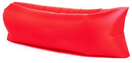 Selfree Outdoor Camping Opblaasbare Sofa Mat Lui Tas 3 Seizoen Ultralight Strand Slapen Air Bed Lounger Sport Camping Reizen rood