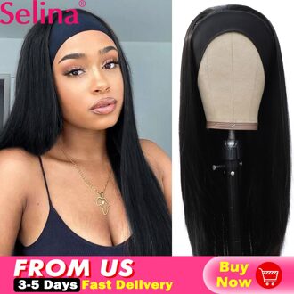 Selina Lange Rechte Hoofdband Pruiken Synthetische Pruik Lijmloze Pruiken Natuurlijke Look Realistische Cosplay Daily Lolita Pruik 24 26 28 30 inch 22 inches