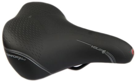 Selle Bassano Zadel Sb volare 3-zone city xxL Zwart