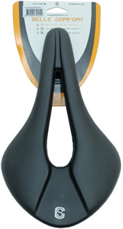 Selle comfort Comfort zadel race. lengte 26.5cm breedte14.5cm Zonder strop Multikleur