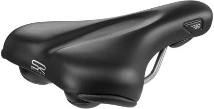 Selle Royal Zadel Rio Plus Heren 33 X 21 Cm Gel Zwart