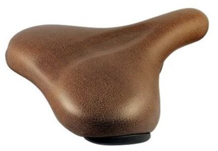 Selle SMP San Remo zadel Liège met bumper, dames. Bruin, zonder strop (hangverpakking)