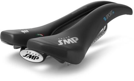 Selle SMP Zadel E-sport medium gel Zwart