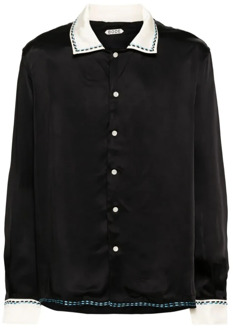 Sellier LS Shirt Bode , Black , Heren