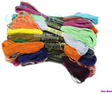 Selling 50Pcs Anker Craft Kruissteek Katoen Borduurgaren Floss Naaien Strengen Veel