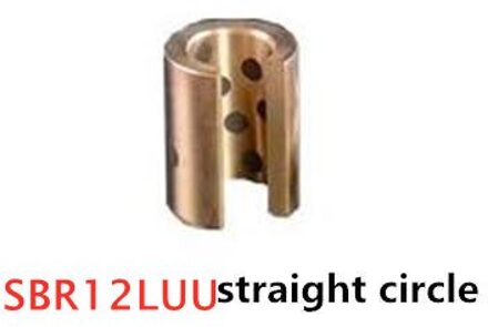 Selling Hoge Straight Opening Box Type Extension Slider SBR12LUU Oranje