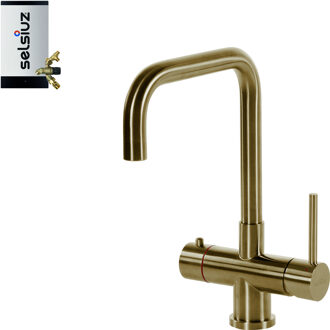 Selsiuz Haaks Gold / Goud met Combi (Extra) boiler