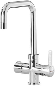 Selsiuz Kokendwaterkraan Selsiuz Haaks Chroom Inclusief Boiler (Keuze uit 3 boilers)