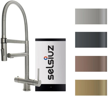 Selsiuz Kokendwaterkraan Selsiuz XL Inclusief Boiler (Keuze uit 2 boilers en 4 kleuren)